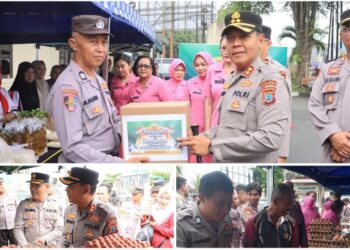 Polres Kotamobagu Gelar Bazar dan Baksos Ramadhan Bhayangkari 2025