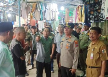 Pastikan Berjalan Aman dan Nyaman, Wali Kota dan Wawali Tinjau Pasar Senggol Kotamobagu