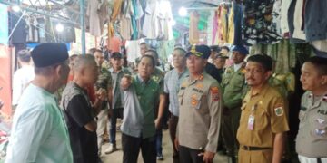 Pastikan Berjalan Aman dan Nyaman, Wali Kota dan Wawali Tinjau Pasar Senggol Kotamobagu