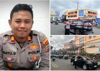 Jelang Idul Fitri Arus Kendaraan Meningkat, Satlantas Polres Kotamobagu Urai Kemacetan