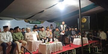 Semarak Idul Fitri 1446 Hijriah, Wali Kota Weny Gaib Lepas Peserta Pawai Takbir di Kotamobagu