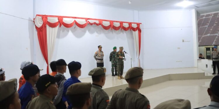 Pimpin Apel Pengamanan Malam Takbiran, ini Pesan Wali Kota Weny Gaib