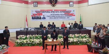 DPRD Kotamobagu Gelar Paripurna Pidato Pertama Wali Kota