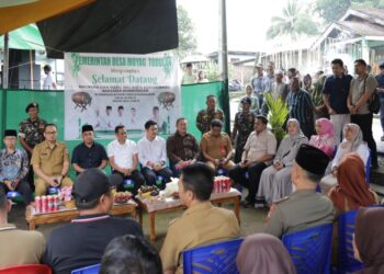 Wali Kota Weny Gaib Hadiri Halal Bihalal Desa Moyag Todulan