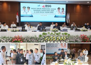 Wali Kota Kotamobagu Weny Gaib, Turut Hadiri RUPS Bank SulutGo