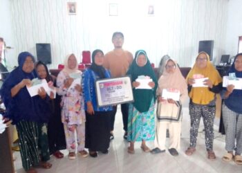 Pemdes Pontodon Timur Salurkan BLT DD Triwulan I Tahun Anggaran 2025