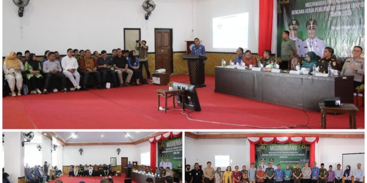 Dibuka Wali Kota, Pemkot Kotamobagu Gelar Musrenbang Penyusunan RKPD Tahun 2026