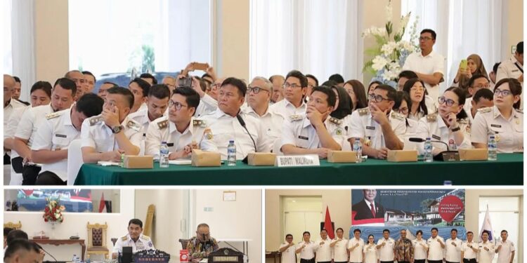 Dipimpin Gubernur Sulut, Wawali Kotamobagu Hadiri Rakor Sosialisasi Program Tiga Juta Rumah