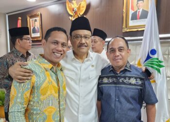 Temui Mensos, Weny Gaib Nyatakan Komitmen Dukung Program Kemensos RI