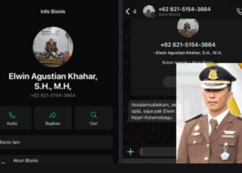 Nama Kajari Kotamobagu Dicatut, Rotinsulu: Waspada Penipuan