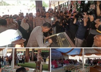 Resmikan Mako Polres Kotamobagu, Kapolda Sulut Tekankan Peningkatan Pelayanan