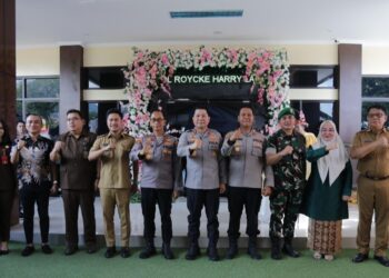 Diresmikan Kapolda, RVM Hadiri Peresmian Gedung Baru Mapolres Kotamobagu