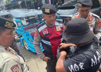 Meresahkan! Polisi Amankan Oknum Jukir Liar di Pusat Pertokoan Kotamobagu
