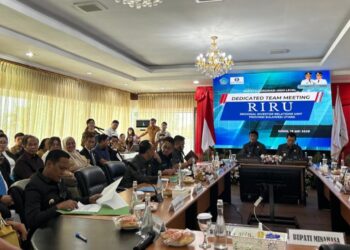 Wali Kota Kotamobagu Hadiri Rakor High Level Dedicated Team Meeting RIRU