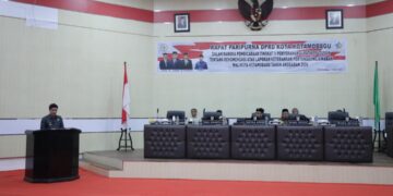 Wakil Wali Kota Hadiri Rapat Paripurna DPRD Penyerahan SK Rekomendasi Atas LKPJ Wali Kota 2024