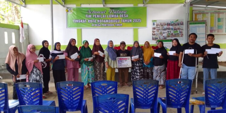 Wujud Kepedulian, Pemdes Pontodon Timur Salurkan BLT DD Periode Mei 2025