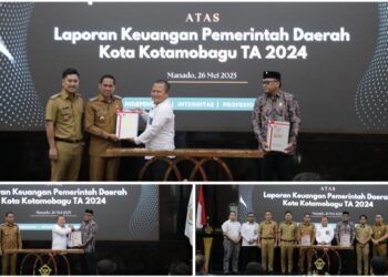 Komitmen Tingkatkan Tata Kelola Keuangan, Pemkot Kotamobagu Raih Opini WTP ke 12