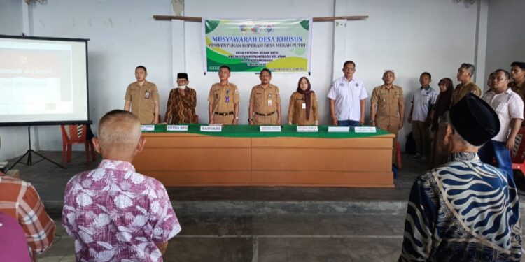 Sesuai Target, KMP 33 Desa dan Kelurahan di Kotamobagu Rampung Dibentuk