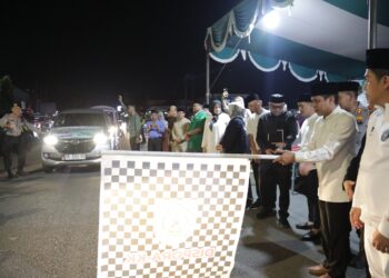 Weny Gaib Lepas Peserta Pawai Takbir Idul Adha 1446 Hijriah