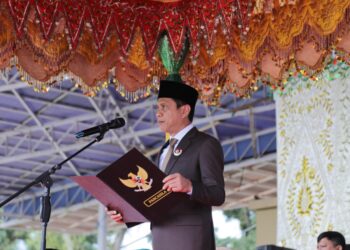 Dipimpin Wali Kota, Pemkot Kotamobagu Gelar Upacara Peringatan Hari Lahir Pancasila, Hari Kebangkitan Nasional dan Apel Korpri