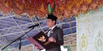 Dipimpin Wali Kota, Pemkot Kotamobagu Gelar Upacara Peringatan Hari Lahir Pancasila, Hari Kebangkitan Nasional dan Apel Korpri