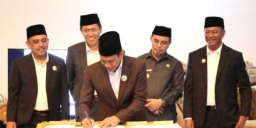 Bersama Kada se BMR, Wali Kota Weny Gaib Teken Kesepakatan Kerjasama Antar Daerah