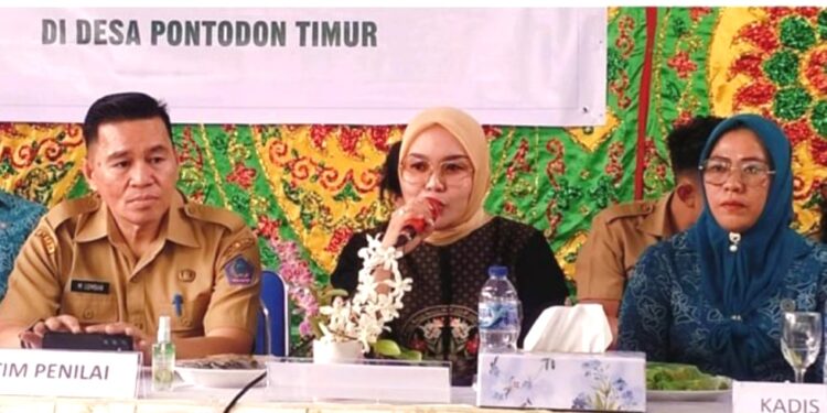 Ikuti Lomba Desa Tingkat Provinsi Sulut, TP PKK Kotamobagu Support Penuh Program Desa Pontodon Timur