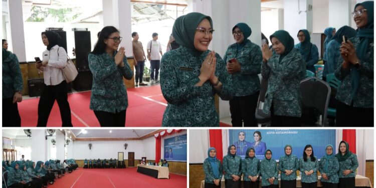 Sukseskan 10 Program, TP PKK Kotamobagu Gelar Rakor Jajaran Pengurus