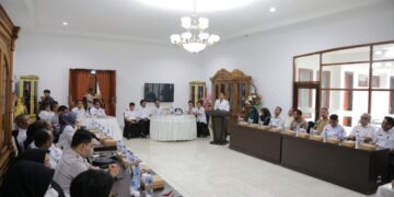 Bahas Kerjasama Lintas Daerah, Weny Gaib Terima Kunjungan Pimpinan Daerah se BMR