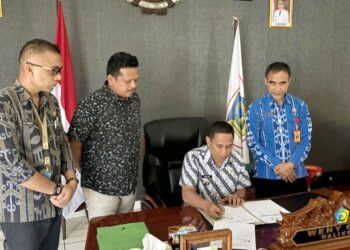 Support Dunia Pendidikan, Weny Gaib Teken Kerjasama dengan Universitas Negeri Manado