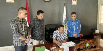 Support Dunia Pendidikan, Weny Gaib Teken Kerjasama dengan Universitas Negeri Manado