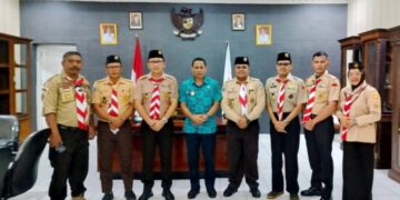 Terima Kunjungan Kwarcab Pramuka Kotamobagu, Weny Gaib Turut Bahas Isu Lingkungan