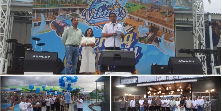 Resmi Dibuka, Pemkot Kotamobagu Apresiasi Kehadiran Victim’s Waterpark and Resto