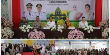 Hadiri Pelantikan Pengurus Dekranasda, Pokja Bunda PAUD dan Tim Pembina Posyandu, ini Pesan Wali Kota Kotamobagu