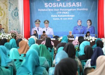 Dihadiri Wali Kota, TP PKK Kotamobagu Gelar Sosialisasi Deteksi Dini dan Pencegahan Stunting