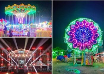 Hadirkan Wisata Rekreasi Keluarga, GGC Buka Pasar Malam di Lapangan Sinindian