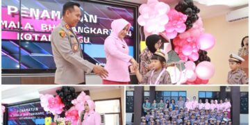 Dihadiri Kapolres, TK Bhayangkari O4 Kotamobagu Gelar Penamatan Siswa