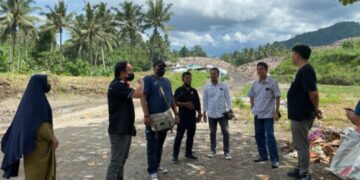 Pansus DPRD Kotamobagu Tinjau Kondisi TPA Poyowa Kecil