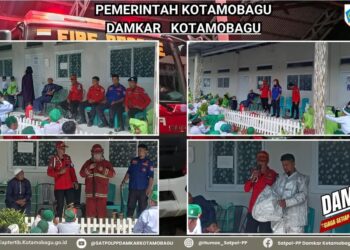 Edukasi Bahaya Kebakaran, Damkar Kotamobagu Gelar Sosialisasi di Lingkungan Sekolah