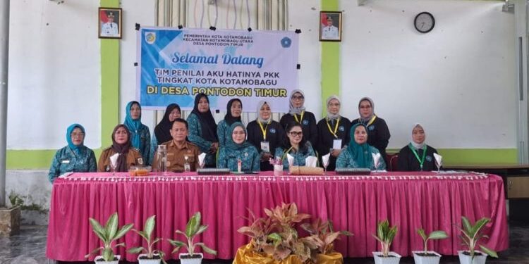 Desa Pontodon Timur Terima Kunjungan Tim Penilai Program Unggulan PKK