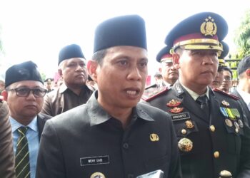 Hadiri Peringatan Hari Bhayangkara, Weny Gaib: Polri untuk Masyarakat, Polri milik Masyarakat
