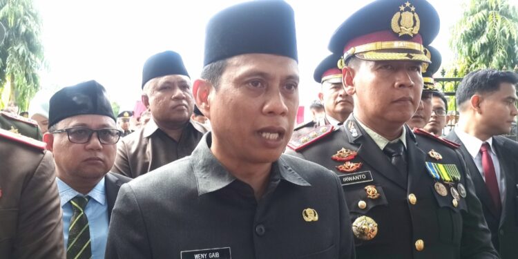 Hadiri Peringatan Hari Bhayangkara, Weny Gaib: Polri untuk Masyarakat, Polri milik Masyarakat