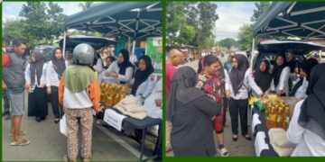 DKP Kotamobagu Gelar GPM Mandiri, Kurang Sejam Bahan Habis Terjual