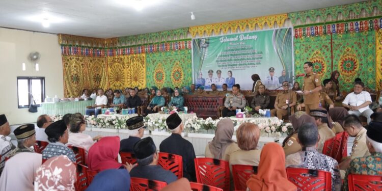 Didampingi Ketua PKK, Wali Kota Weny Gaib Kunker ke Kecamatan Kotamobagu Utara