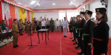 Lantik Pelaksana Duta Pancasila, Wali Kota Kotamobagu Pesan Hal ini