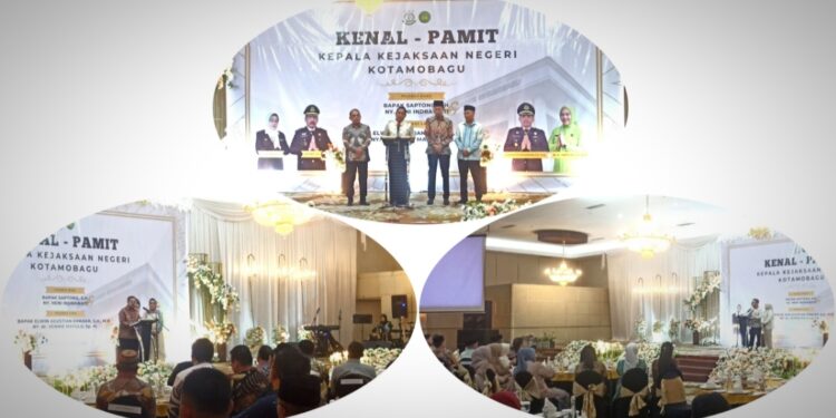 Kenal-Pamit Kajari Kotamobagu, Elwin Pamit, Saptono Siap Bersinergi