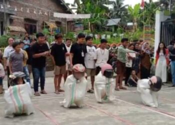Semarakkan Hari Kemerdekaan, Kades Pontodon Timur Apresiasi Karang Taruna Perkasa