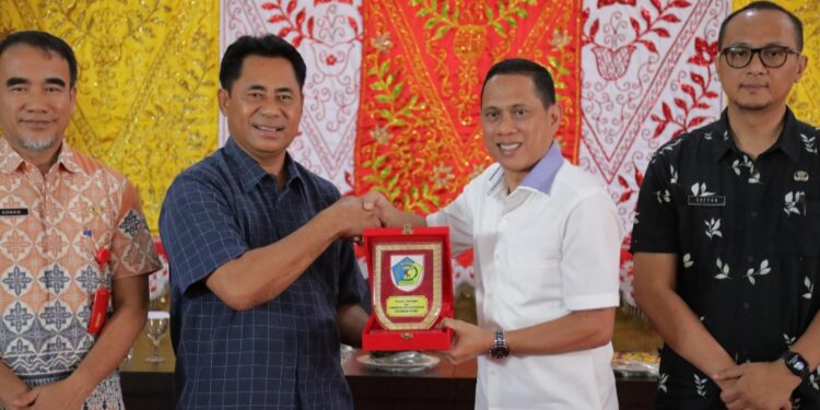 Bangun Kerjasama, Weny Gaib Sambut Kunjungan Bupati Halmahera Timur