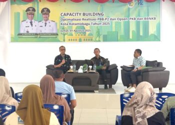 Pemkot Kotamobagu Gelar Evaluasi dan Optimalisasi Realisasi PBB-P2 serta Opsen PKB dan BBNKB Tahun 2025