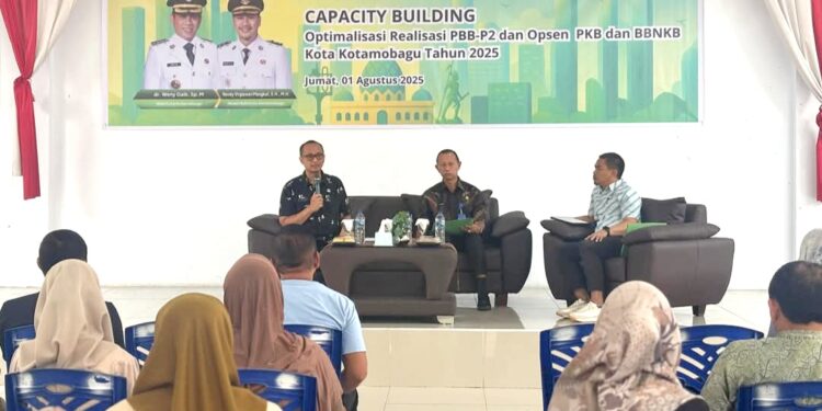 Pemkot Kotamobagu Gelar Evaluasi dan Optimalisasi Realisasi PBB-P2 serta Opsen PKB dan BBNKB Tahun 2025